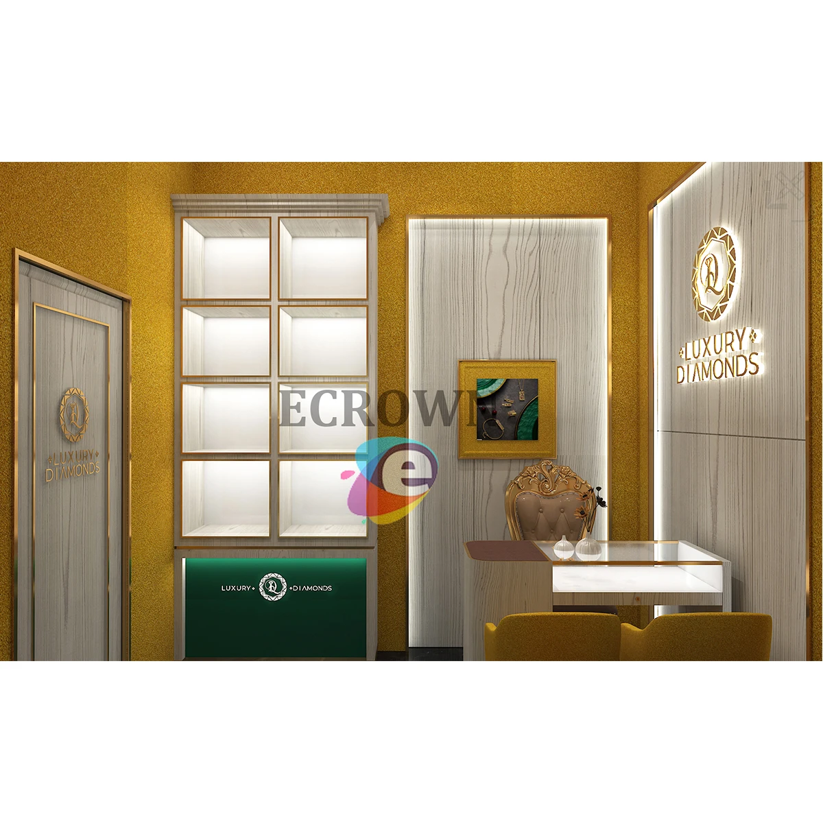 Алмазный дизайн шарик из агара коньяку