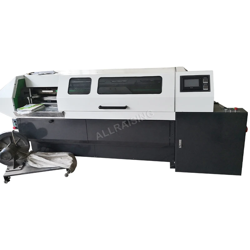 Fully Automatic perfect Hot Melt Optional EVA Glue Gluing Binding Machine with 5 clamps.