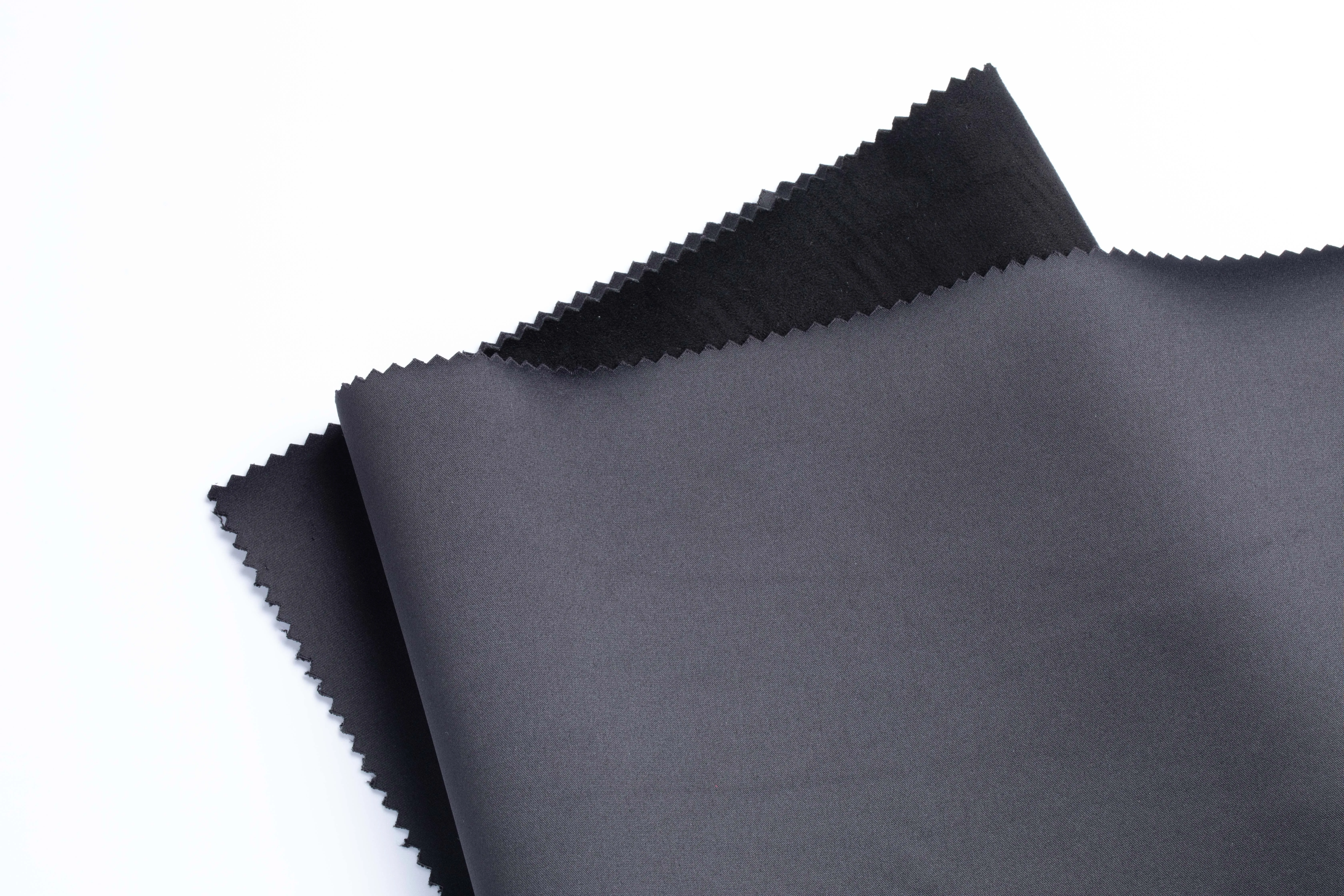 
A popular smooth texture of black sardine cloth jardin cloth flannelette with a lower price 