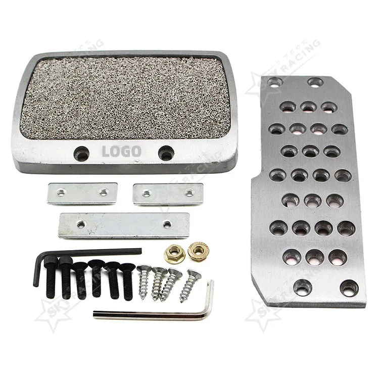 Pedals JDM MT AT Car Footrest Auto Accelerator Brake Automobiles Clutch Foot Rest Pedal Pad For Honda Accord Civic CRX Del Sol