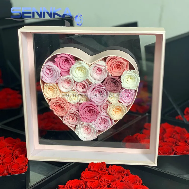 Luxury Gold Preserved Rose Forever Rose Wedding Decoration Florist Supplier