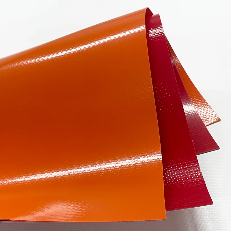 High Strength 1000*1000D 18*18 PVC Tarpaulin Fabric 25 oz 900 Gsm Panama PVC Knife Scrape Tarpaulin and PVC Tarpaulin