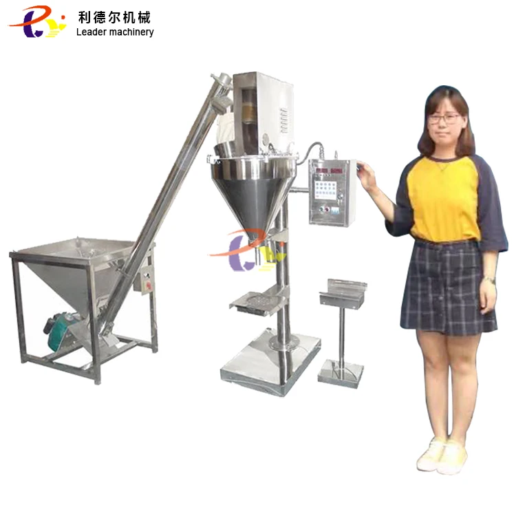 Industrial Powder Filling Machines Auger Fillers / Small Powder Filling Machine/auger Type Semi Automatic Flour Powder Filling