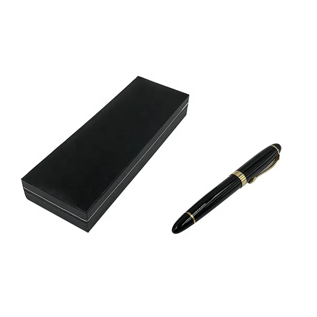 Best Selling Cheap Logo Printed Black Metal Pen