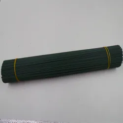 100pcs/bag Artificial Flower Stem Iron Wire DIY Flower Head Accessory For Plastic Stem Flower Pole