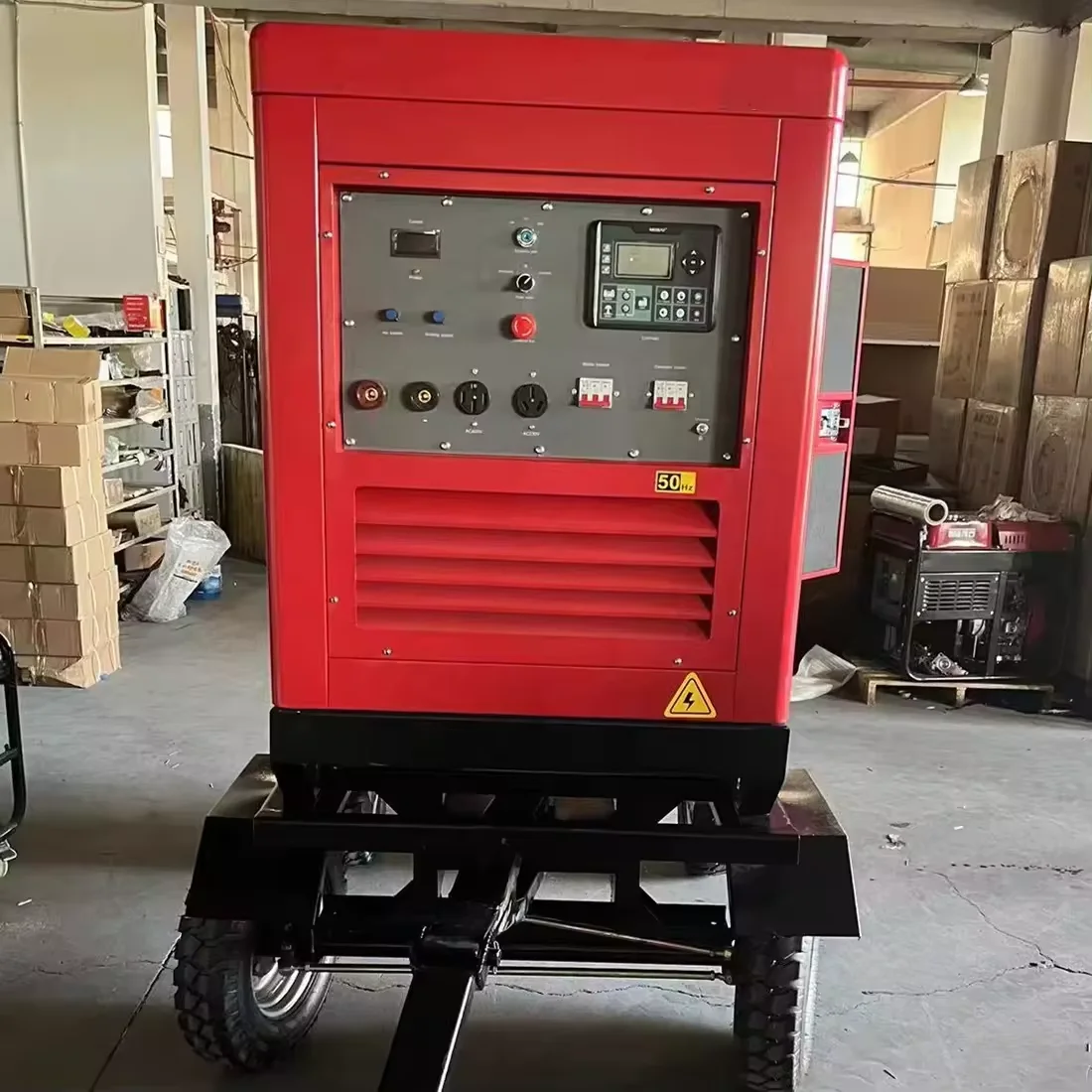 RZDH500A 500amp Diesel Generator Weldepower Supply Inverterd32 Dcachine with Dieswelding Machine Inverter Ordinary Product380v