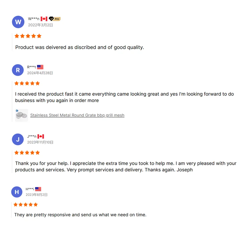 Premium Stainless Steel BBQ Grill Grate for Outdoor Barbecue and Cooking