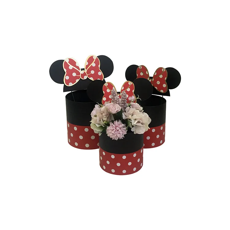 Beauty eco-friendly big flower box customized fancy packaging with factory price
