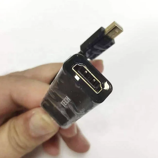 1080P ТВ-камера для ноутбука Высокоскоростной микро-HDMI штекер к HDMI Женский адаптер