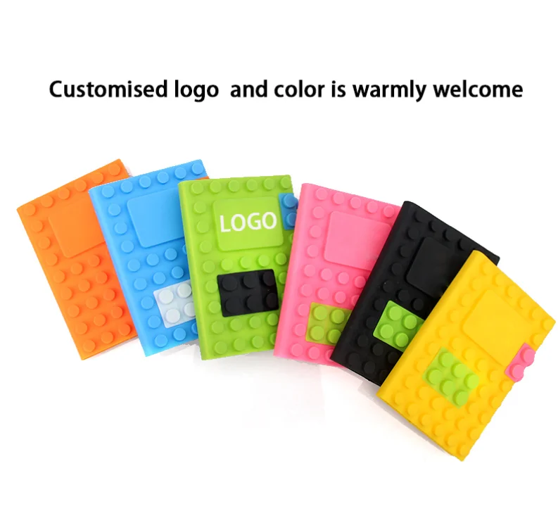 Custom Office Creative Notebook With Soft Silicone