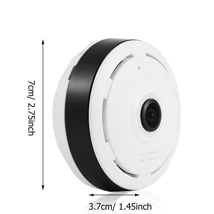 V380 Hd3mp Мини Cctv шпионское оборудование рыбий глаз 360 панорамная камера Wifi детектор дыма