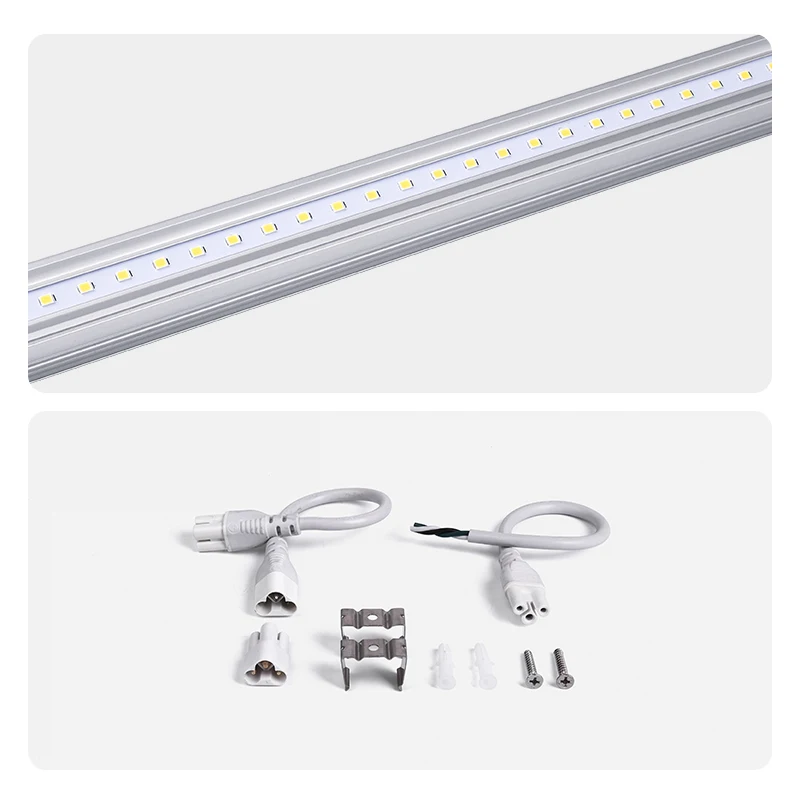 cct dimmable linear indoors 2ft 4ft 18w 20w 36w integrated led tube t5 lighting fixture