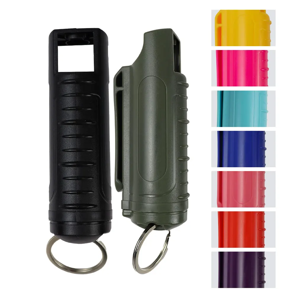 Factory Wholesale Customized Multifunctional Self Defense Keychain Shell Defense Keychain Set plastic keychain supplies