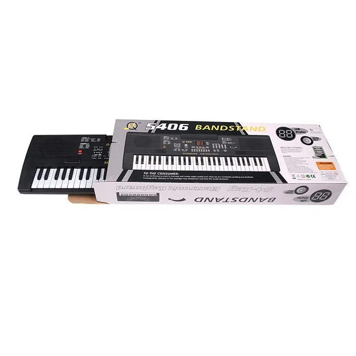factory outlet hot sale 54 Keys Electronic Organ Digital Piano Musical Instruments electronic Keyboard
