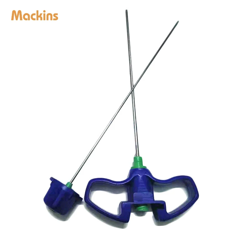 Sterile bone marrow aspiration biopsy puncture needle