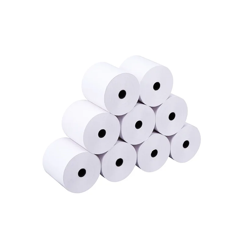 Receipt Paper Rolls 2 1/4 in X 160ft Register Paper High Quality Printing 57x60mm 75gsm