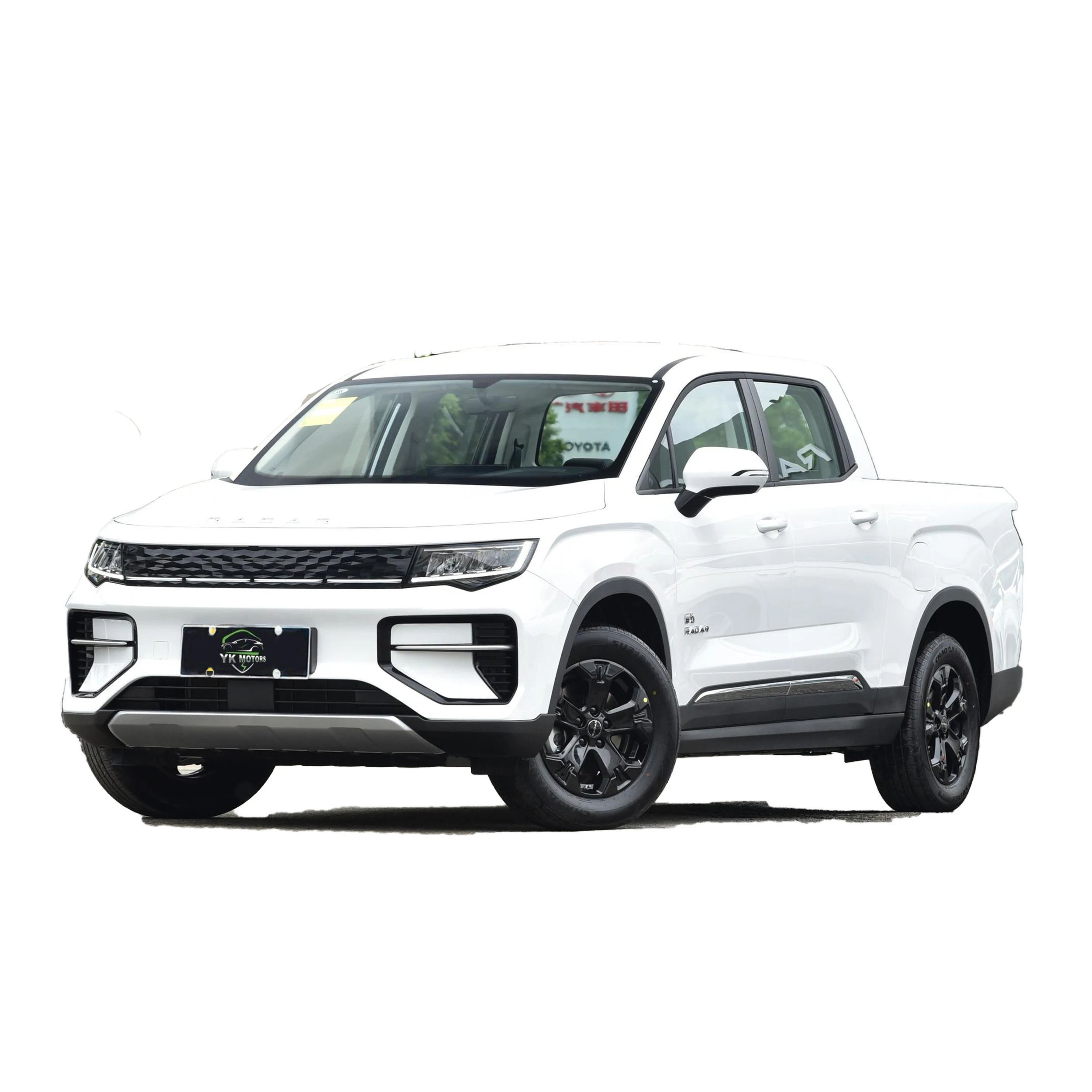 Geely Radar Auto RD6 400S New Energy Pickup Truck 400Km Pure Battery Range Electric Pickup EV Truck
