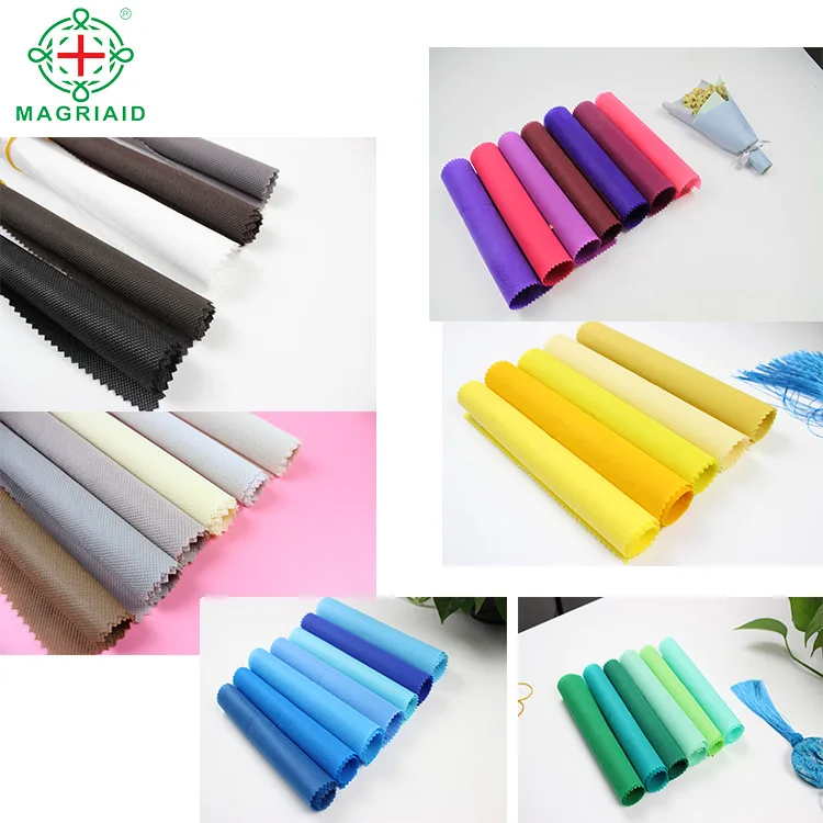 China high quality non-woven material factory wholesale home textile tablecloth PP spunbond SS non-woven material