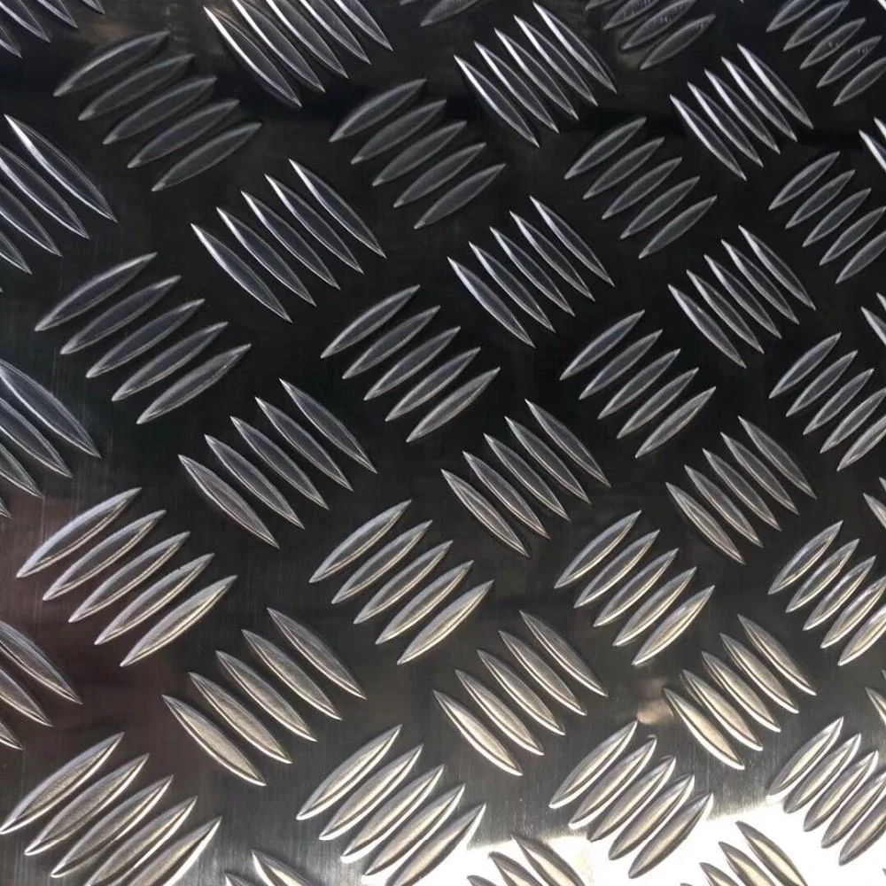 Embossed Aluminium Diamond Sheet 1060 3003 5052 5754 Aluminum Checker Plate
