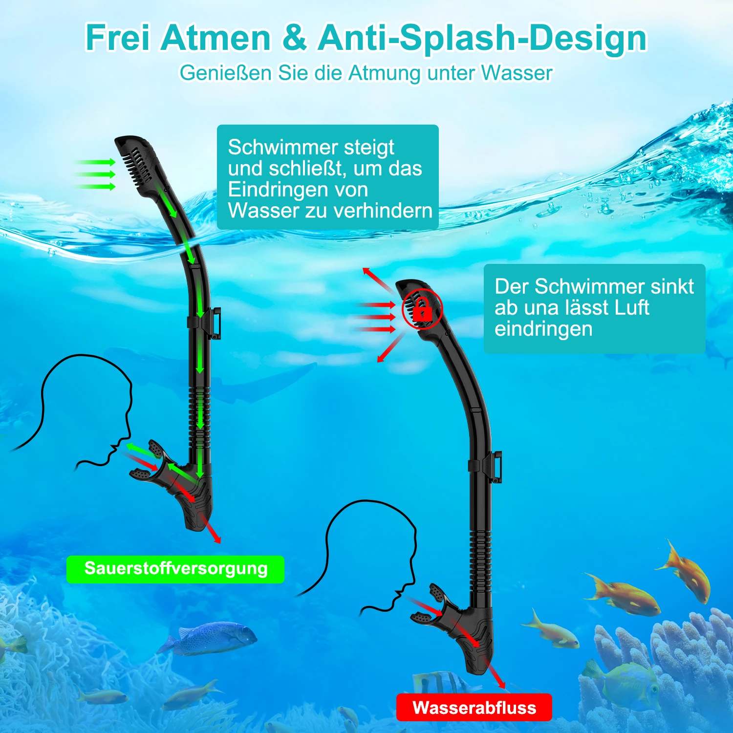 Wholesale Anti Fog Lens Silicone Mask Snorkel Fins Set Neoprene Low Volume Adult Snorkel Mask Diving Mask And Snorkel Set