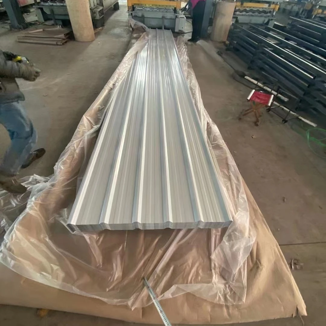 Corrugated SS Stainless Zinc Roof Sheet Material PPGI Roofing Tile 0.5mm Cold Rolled Galvanized Roofing Sheets For Buildings