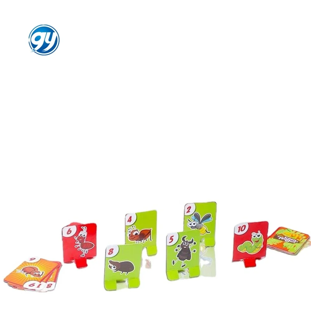 Frog Lizard Mask Wagging Tongue Lick Cards Board Games for Children Family Party Toys Antistress Funny Desktop Puzzle Game Toys