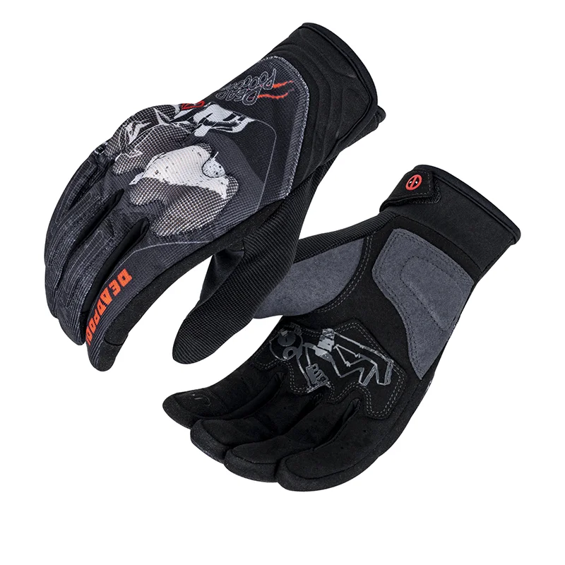Winter Keep warm motorbike Riding protection quality winter touch screen winter racing gloves