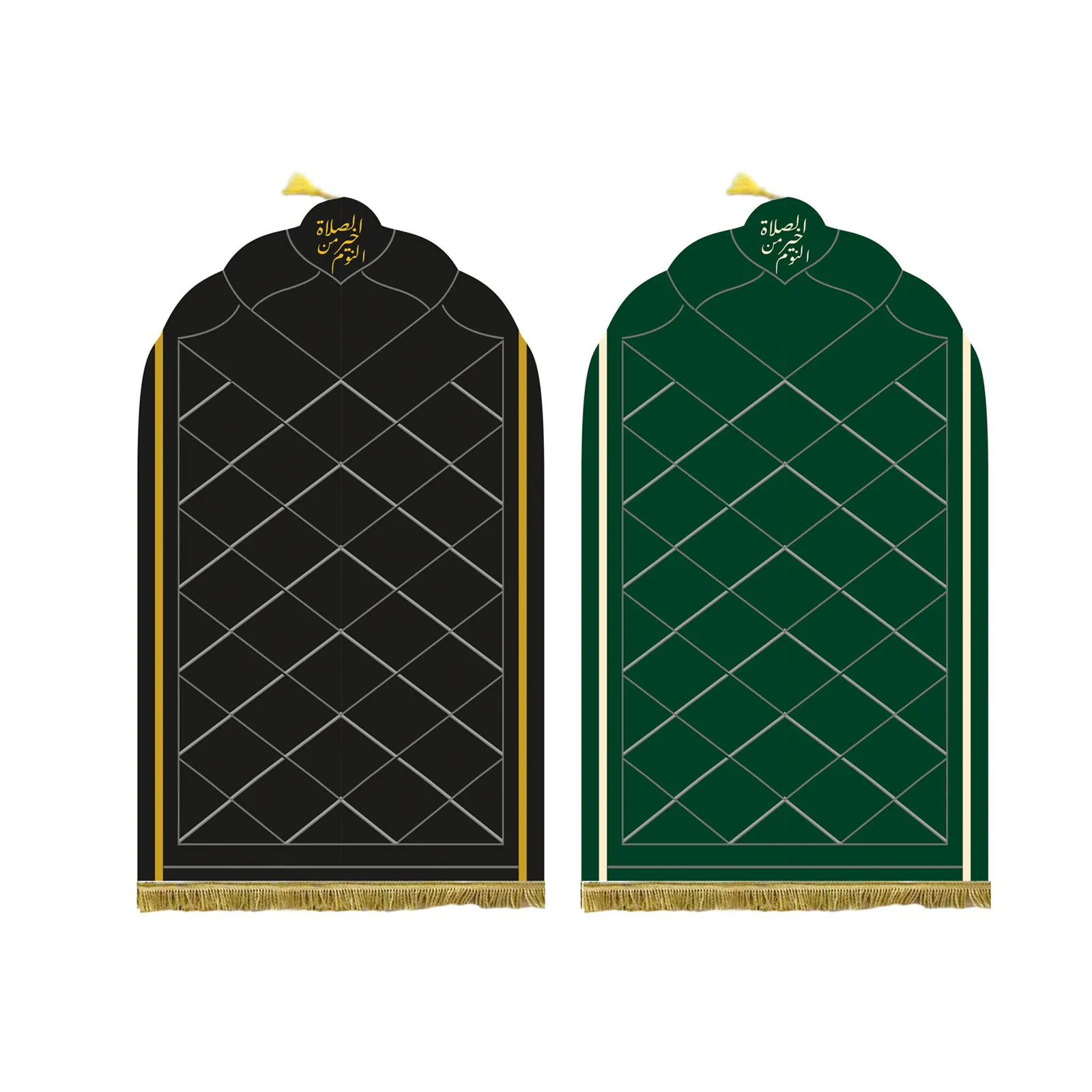 Популярный мусульманский молитвенный коврик с принтом саджада, удобный