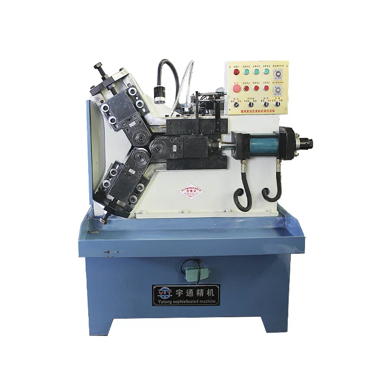 Three-axis ZC28-40 type automatic bolts thread rolling machine
