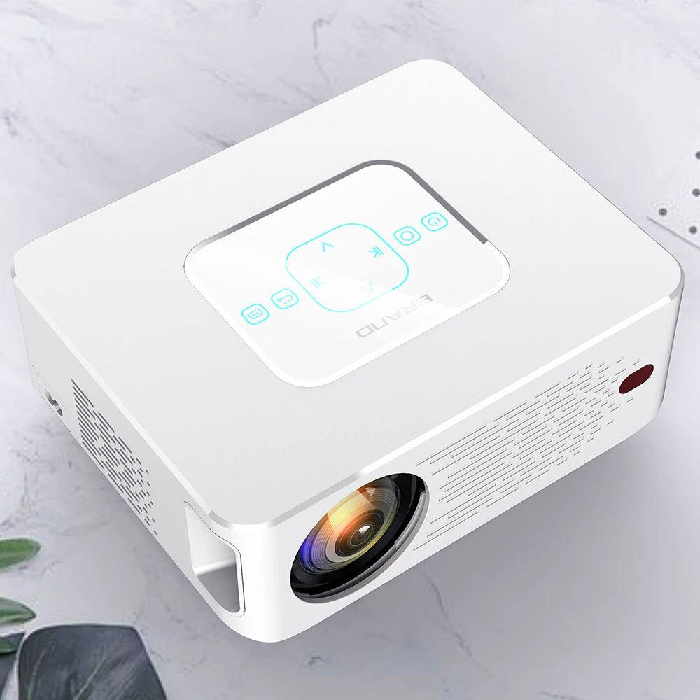 Android 9.0 Projector 4K 1080P 300 ANSI Lumens 2+32G RAM ROM 2.4G+5G WiFi  Interactive Projector Full HD LCD Home Theater Beamer