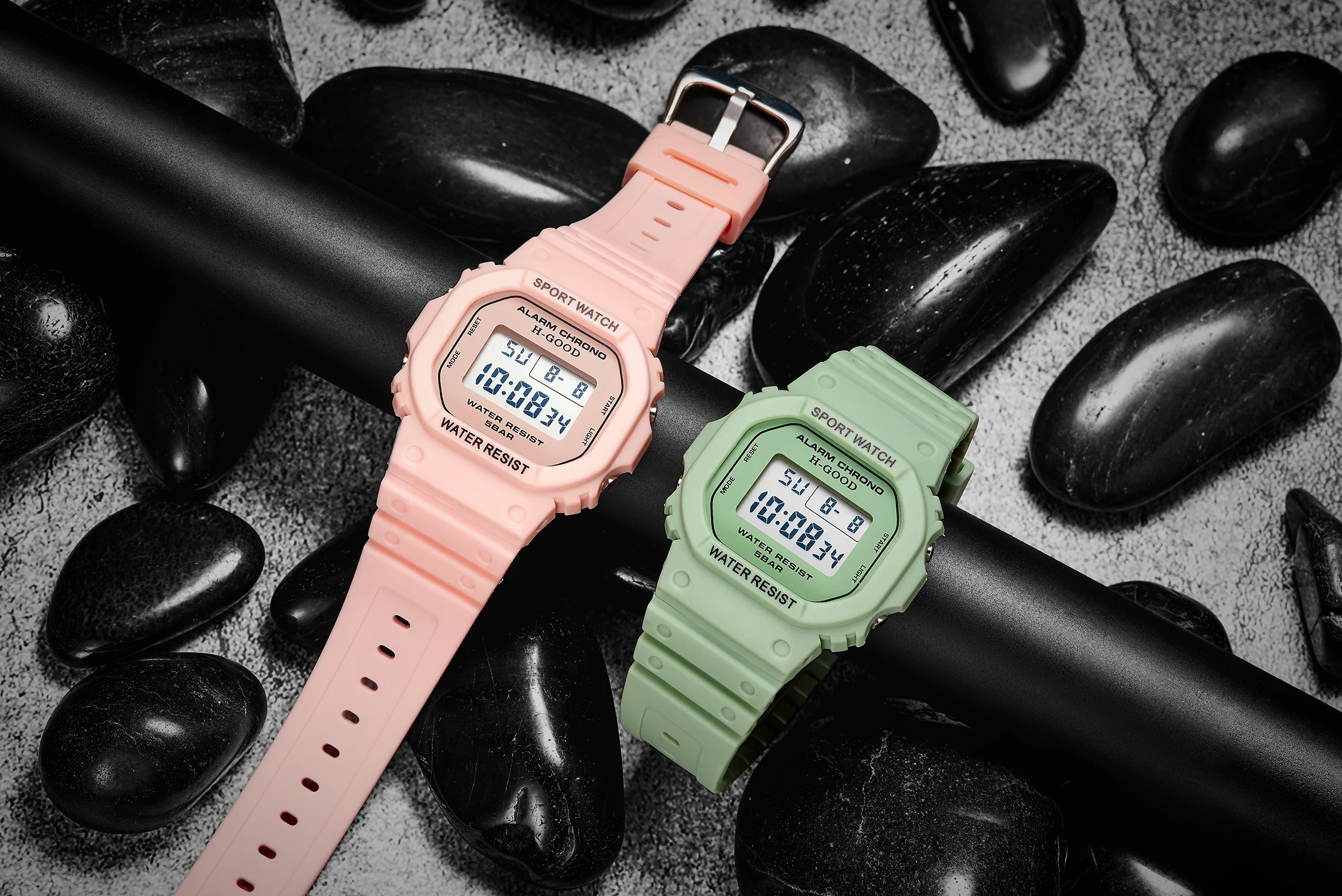 H-GOOD TK-0017 модные наручные часы мужские световой будильник на детские Reloj