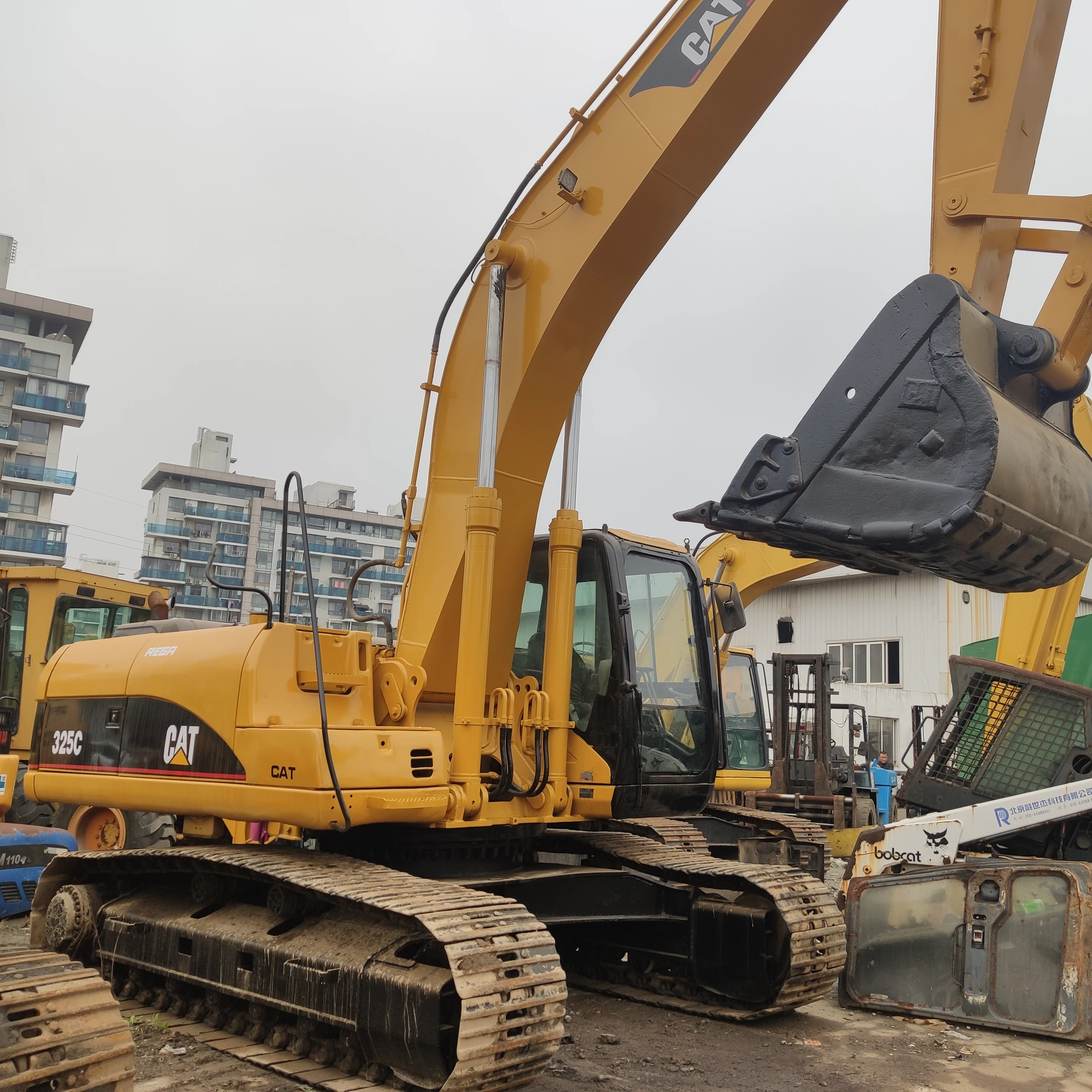 CAT used excavator 325C Crawler Excavator secondhand caterpillar 325 25ton digger