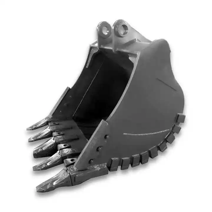 Construction machinery parts mini excavator bucket standard rock bucket hydraulic manufacturer attachment with bucket teeth