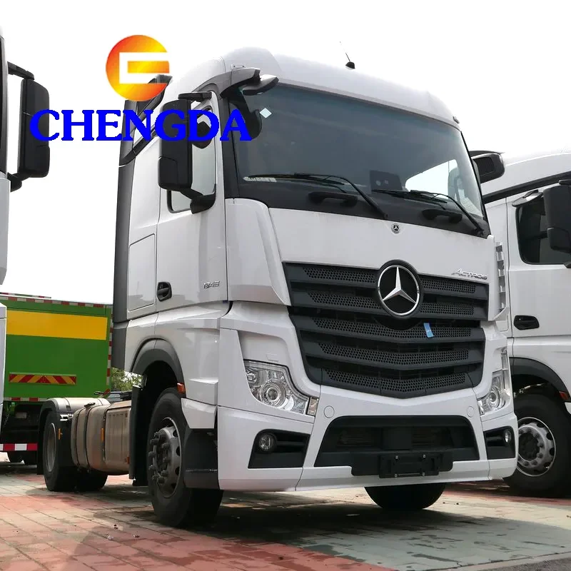 Second Hand Tractor Truck 6*4 Used Trailer Truck Head for Benz