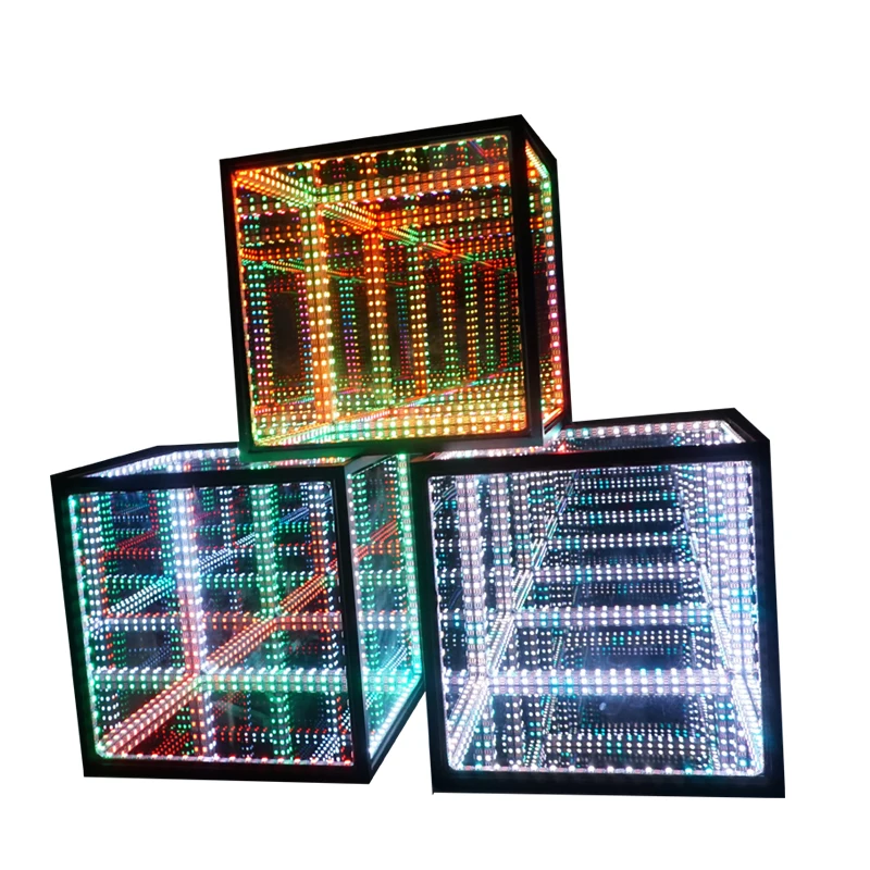 Cheap 30x30x30cm Led Cube Lights RGB Color Changing Cube 3D Rainbows Infinity Cube For Sale