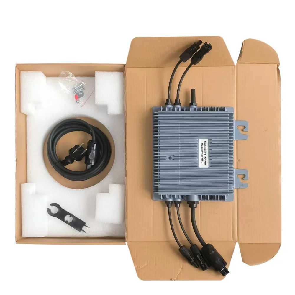 Micro inverter solar panel 600W 800W watt 1000W single phase 2 MPPT grid tie single phase solar micro inverter