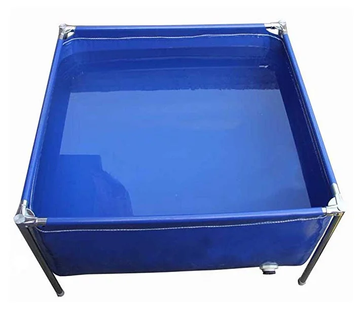 
Durable Foldable Square and Round PVC Tarpaulin Fish Farming Pond Tank 