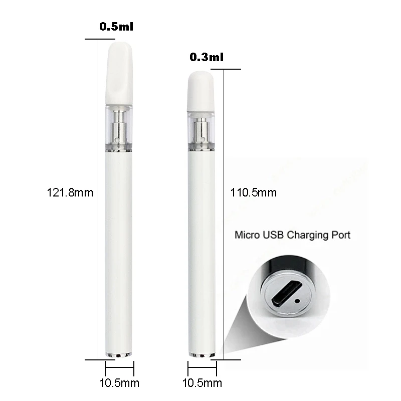 
Vince Vape Newest Disposable Pen Wholesale Full Ceramic Coil Empty Vape Pen Rechargeable Disposable Starter Kits 