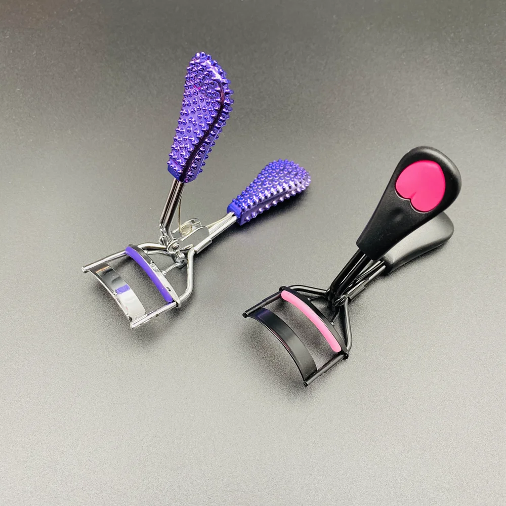 Custom logo Private Label Pink Plastic Lashes Applicator Tweezers Bulk Magnetic Lash Tweezers