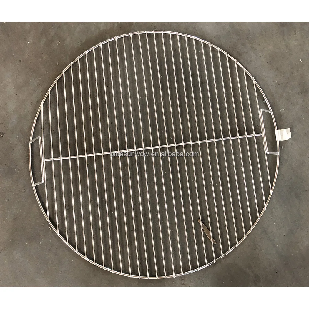 Custom Laser Cutting Logo Detachable Charcoal Camping Bbq Grill Parts Stainless Steel Sheet Metal Fabrication Bending Service