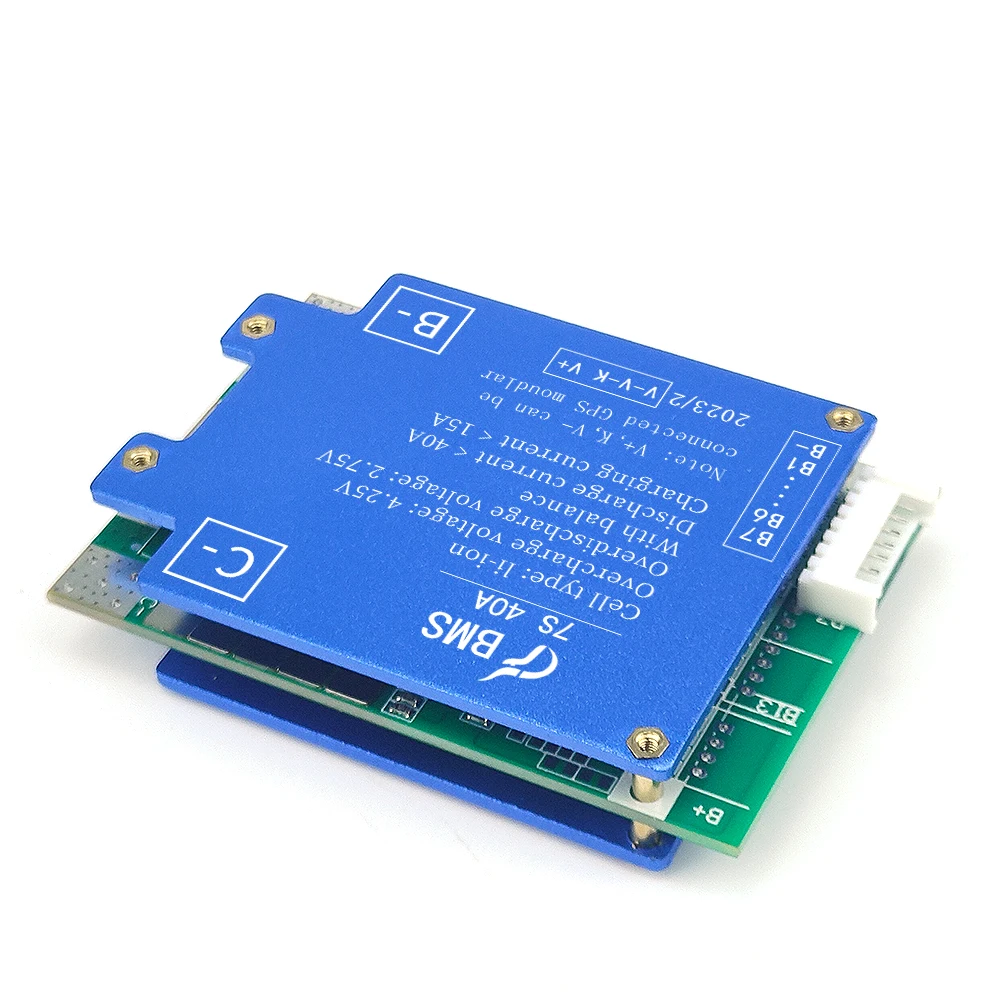 Changfa 7S 24V li-ion 40A BMS Energy Storage System lithium ion battery pack 18650 battery GPS Module Balance