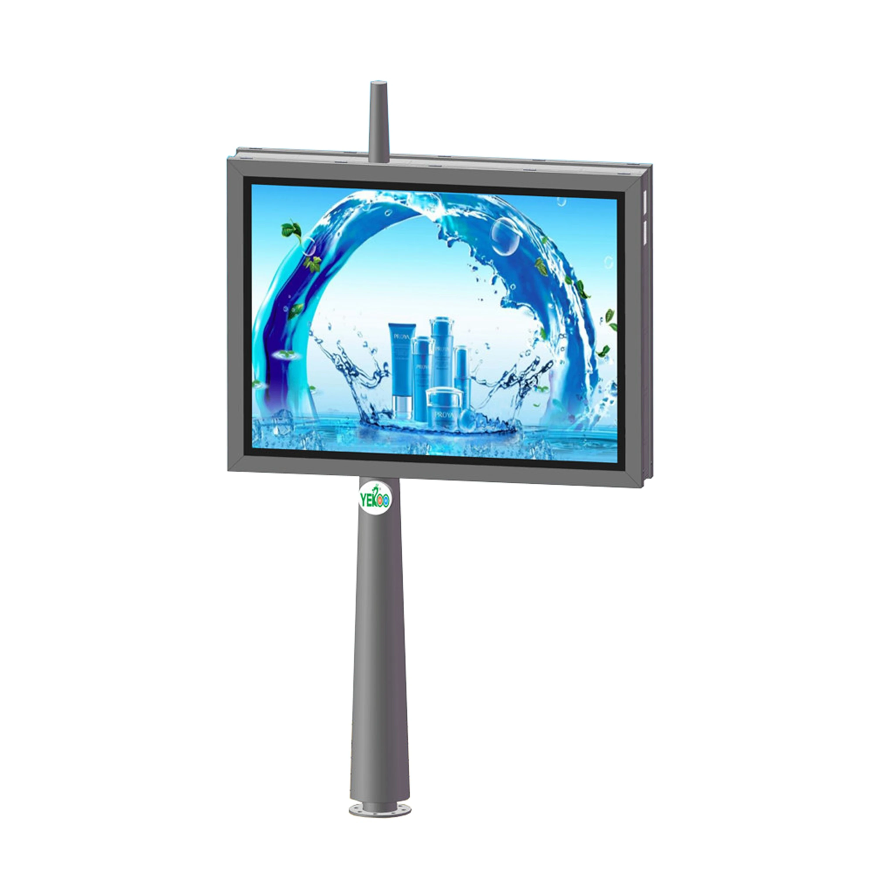Outdoor Advertising Double Side Scrolling LED Lighting Billboard For Sale