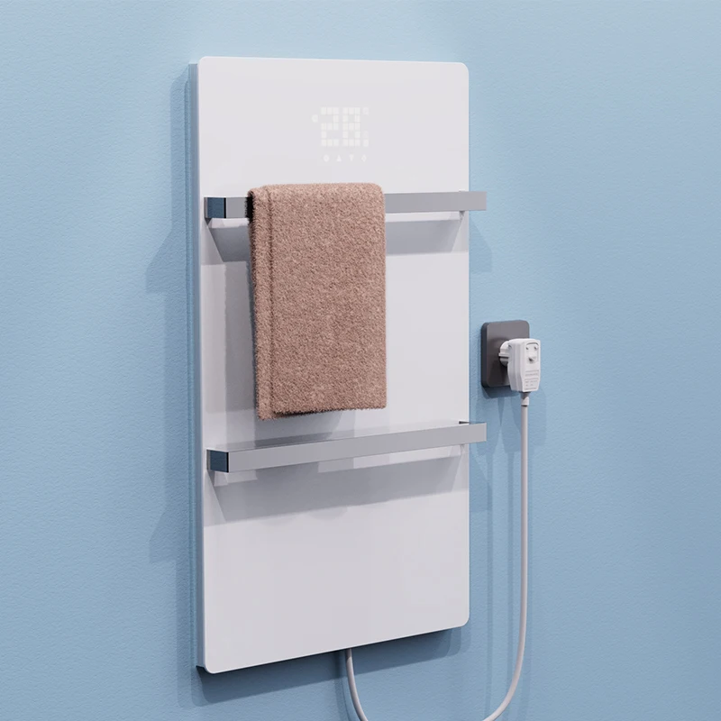 FAAO Indoor Clothes Dryer Bathroom Towel Drying Rack Electric Heated Towel Rail Towel Warmer