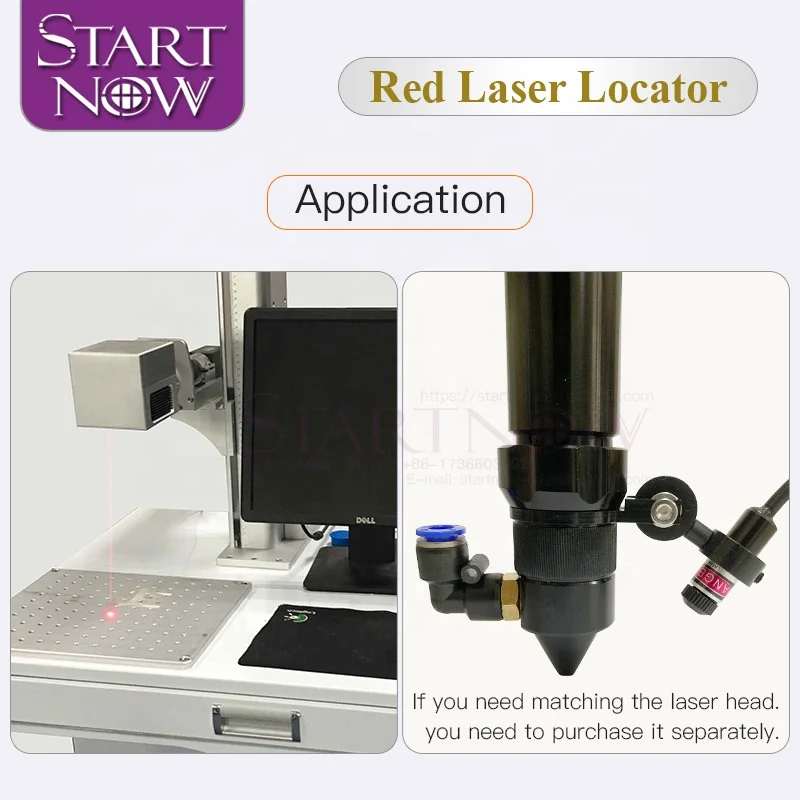 Set 10*30s 650nm Laser Module Laser Red Locator Dot Beam With Mount For Marking Machine Alignment Laser Positioning Accessories