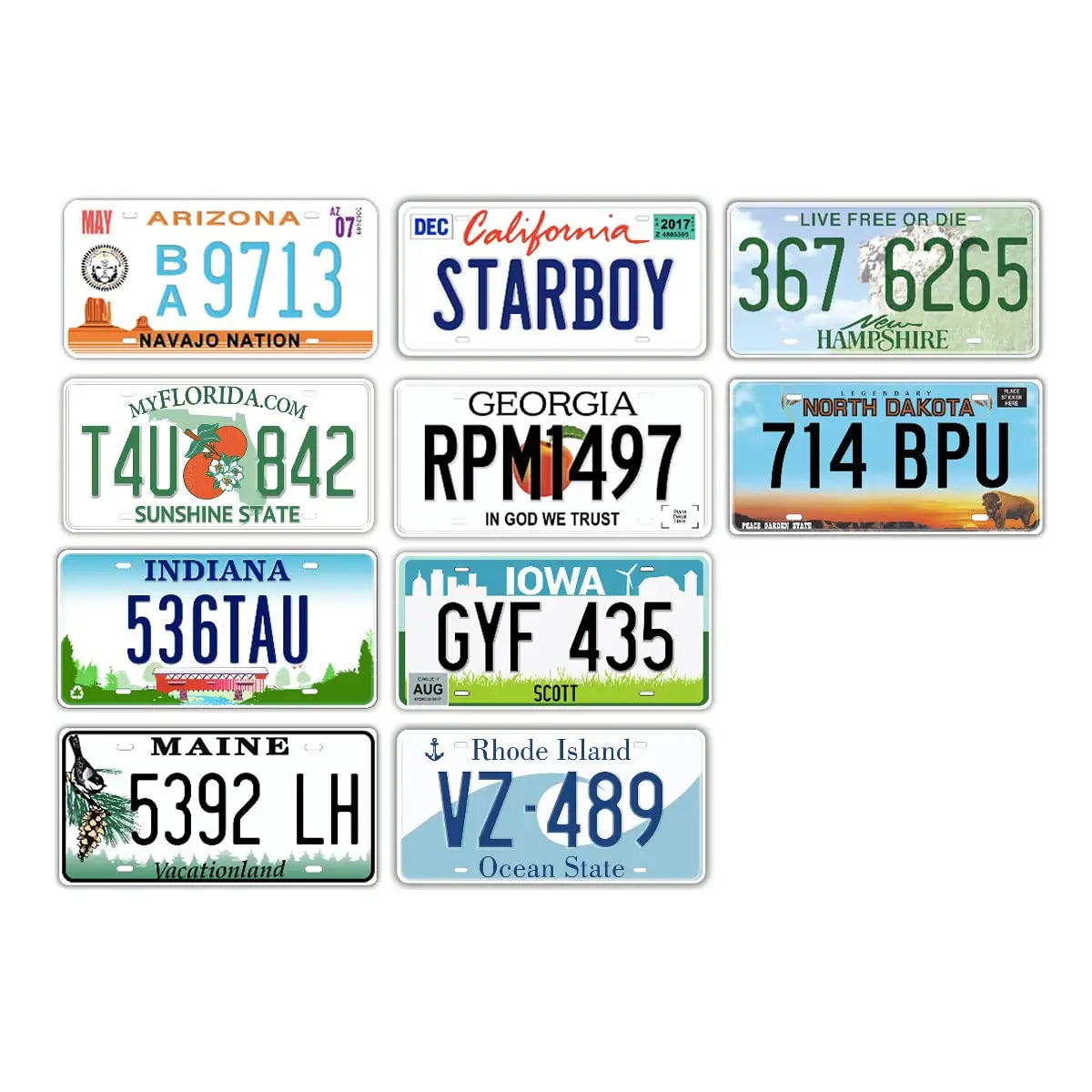 Hot Sale Products Oem Embossed License Plates Custom China Metal Number Car License Plate