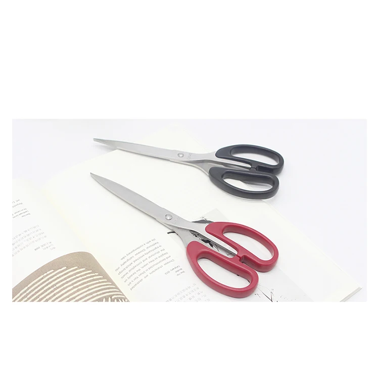 
Amazon hot style High Quality Color Plastic Office School Stationary Scissors 