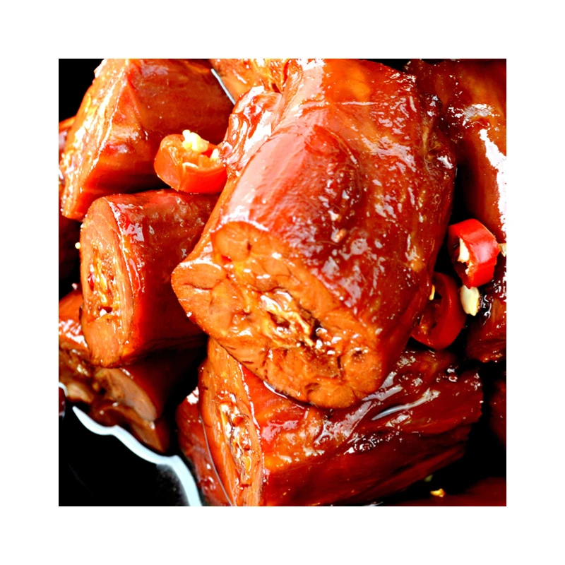 Оптовая продажа заводская цена фирменная упаковка шея из жареного утиного мяса с пряным и