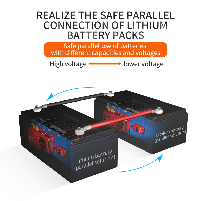 12V 24V 36V 48V 72V 96V smart bms for lithium ion battery management system 10A to 500A  parallel bms with active balance