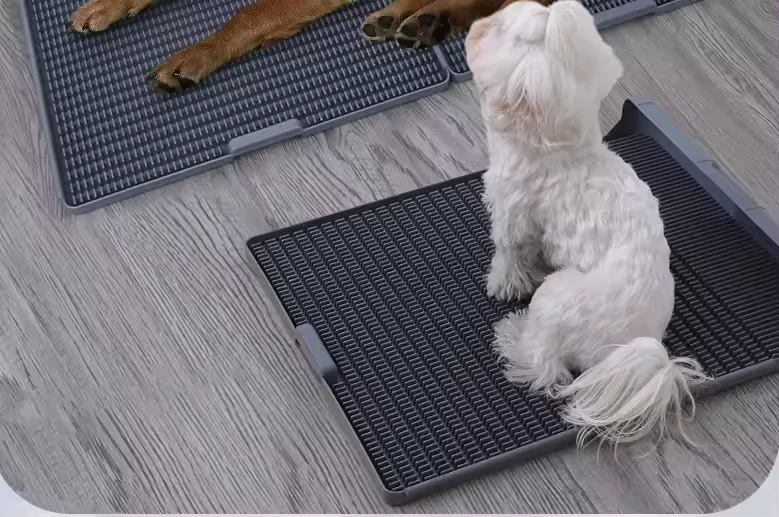 Wholesale 2024 New Arrival Encrypted Panel No Wet Feet or Stuck Feet One Piece Easy to Clean Indoor Dog Potty Dog Toilet