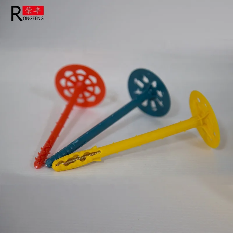 China high quality PP, PE Plastic Insulation anchor nylon wall plug anchor and Insulation Fastener